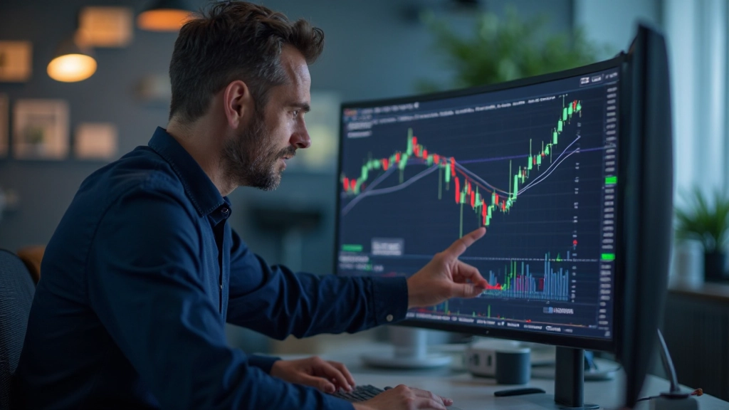 Preischart mit gekennzeichneten horizontalen Linien für Unterstützungs- und Widerstandsniveaus, zeigt Bounce-Punkte und Preisumkehrungen