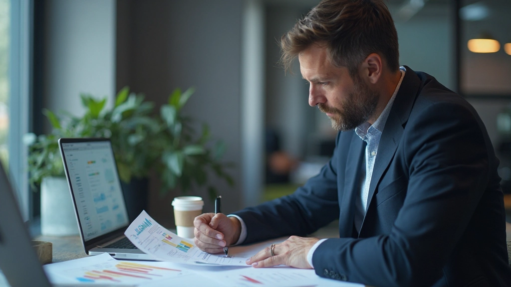 Statistiken und Datenquellen auf Analyseplattform mit verschiedenen Marktindikatoren