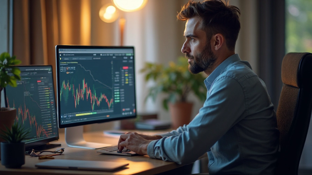 Finanzielle Analyse und Budget-Planung mit Tabellen und Graphiken auf Computer-Bildschirm