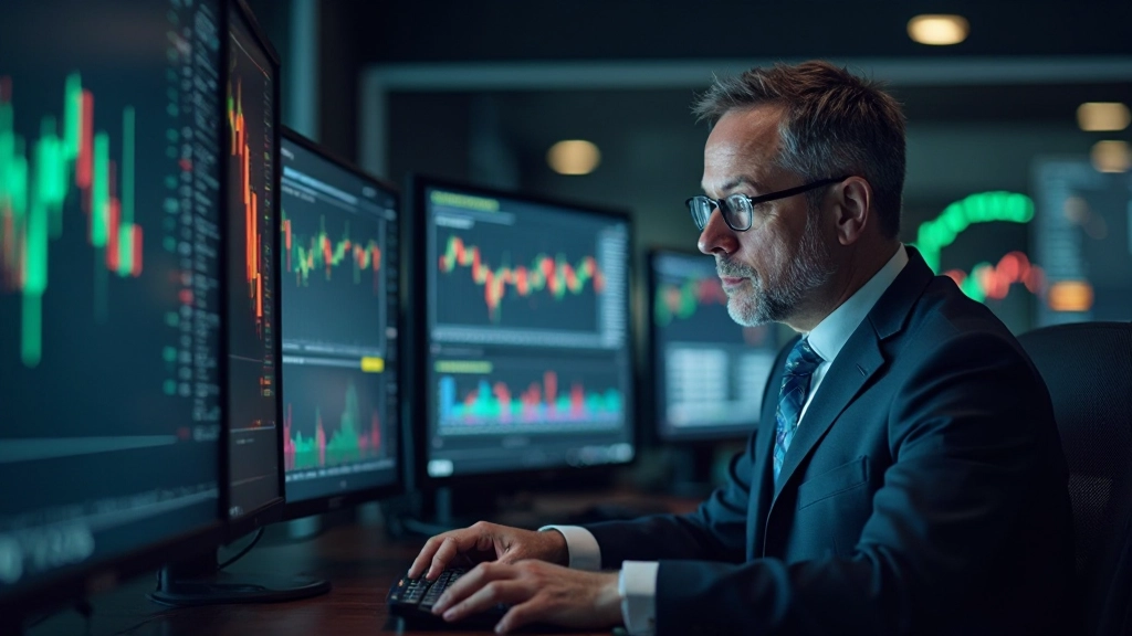 Risiko-Management-Dashboard mit Warnungen und Fehlermeldungen, Überwachung von Systemstabilität und Handelsrisiken