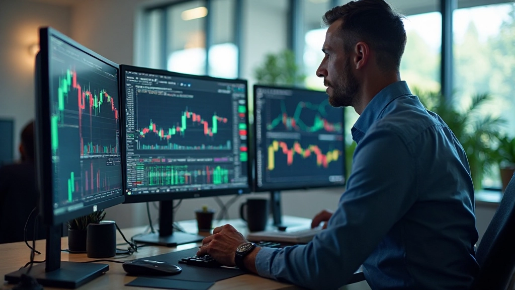 Professionelle Handelsplattform mit Marktdaten