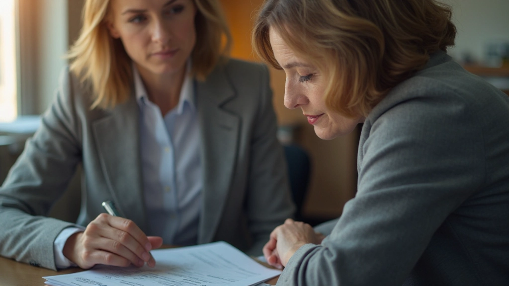 Finanzberater beim Besprechen von Steuern und Gebühren im Handel